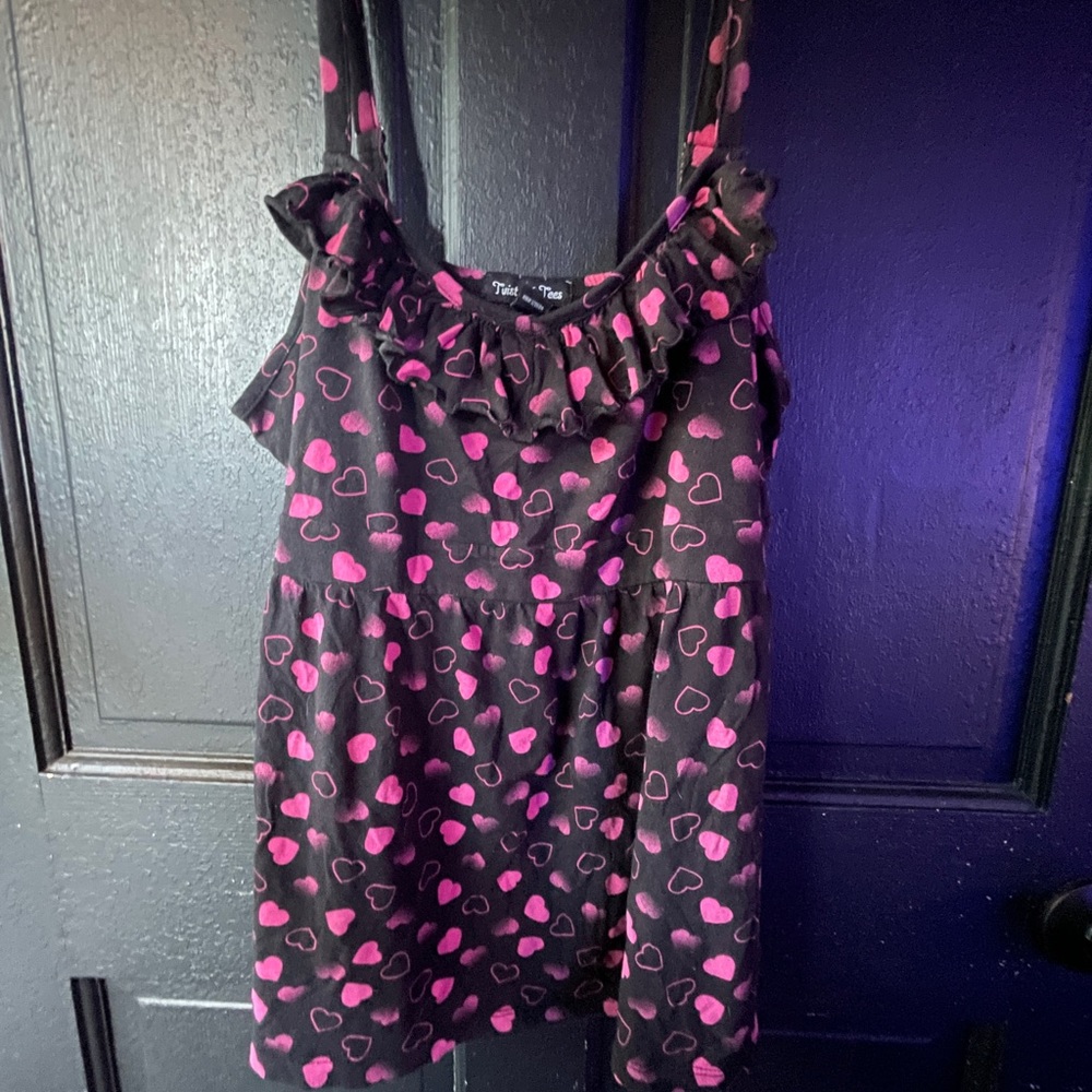 Torrid Twist Tees Heart Tank 1x